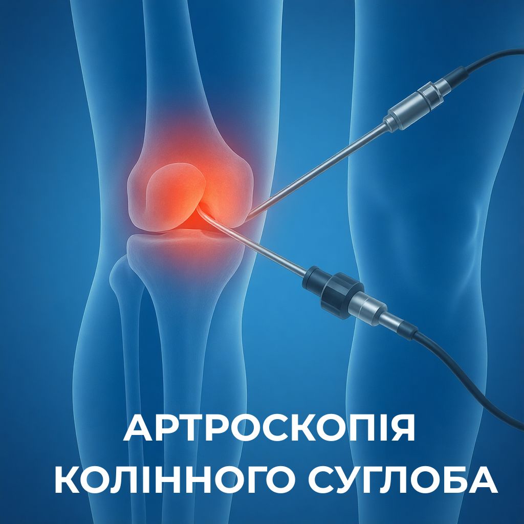 Артроскопія колінного суглоба у Волинському центрі ортопедії