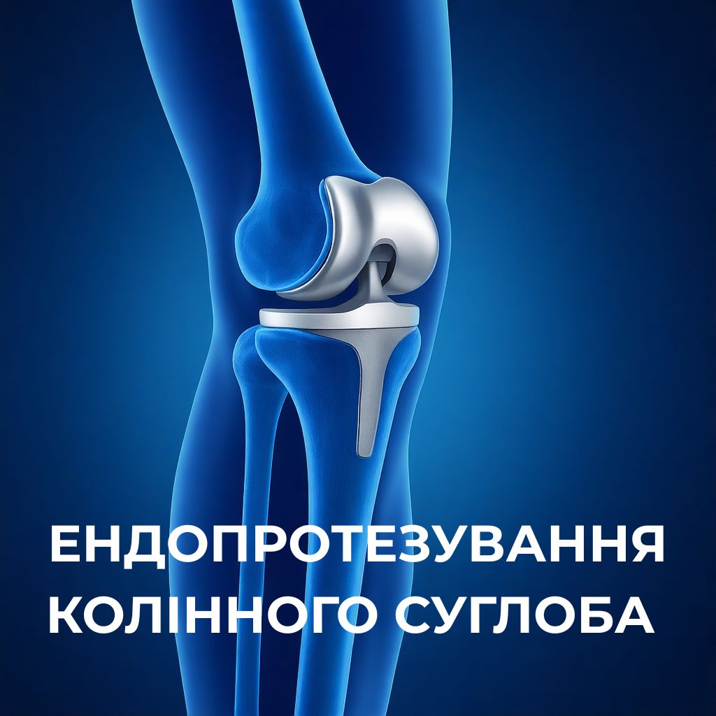 Ендопротезування колінного суглоба у Волинському центрі ортопедії